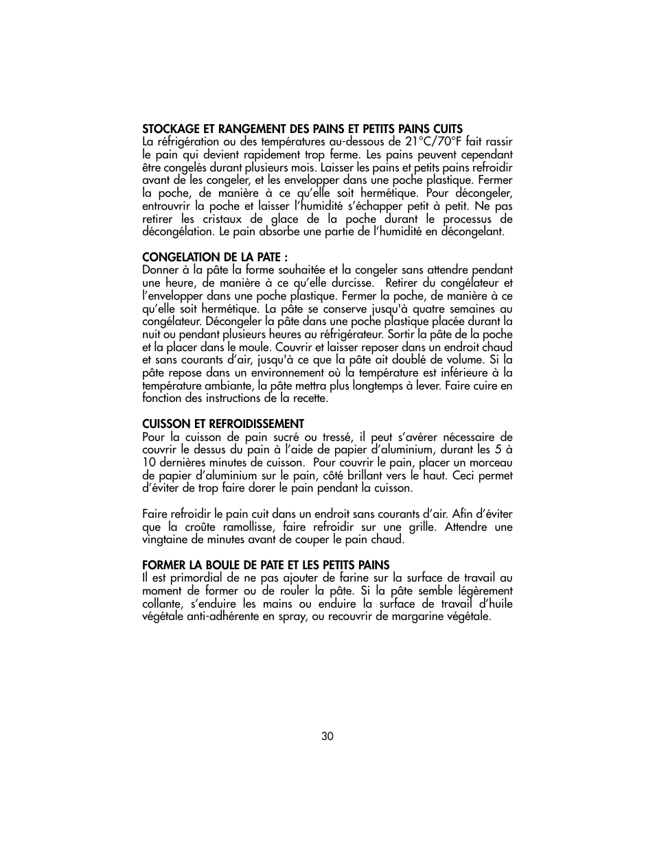 Toastmaster TSM10 User Manual | Page 30 / 66