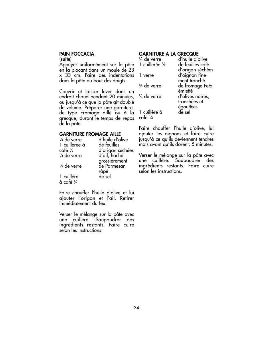 Toastmaster TSM10 User Manual | Page 34 / 66
