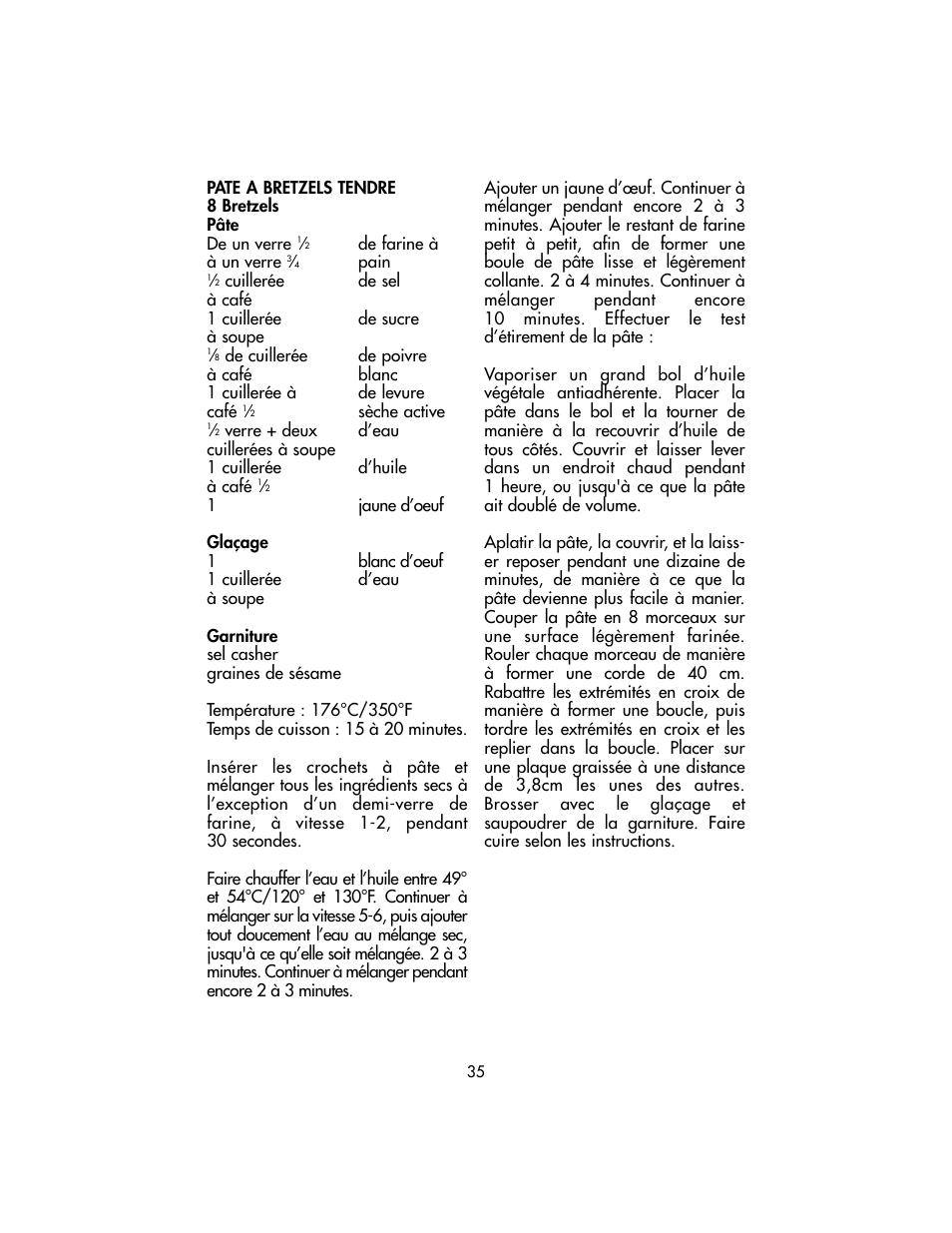 Toastmaster TSM10 User Manual | Page 35 / 66