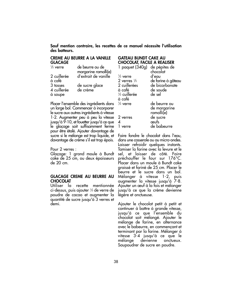 Toastmaster TSM10 User Manual | Page 38 / 66