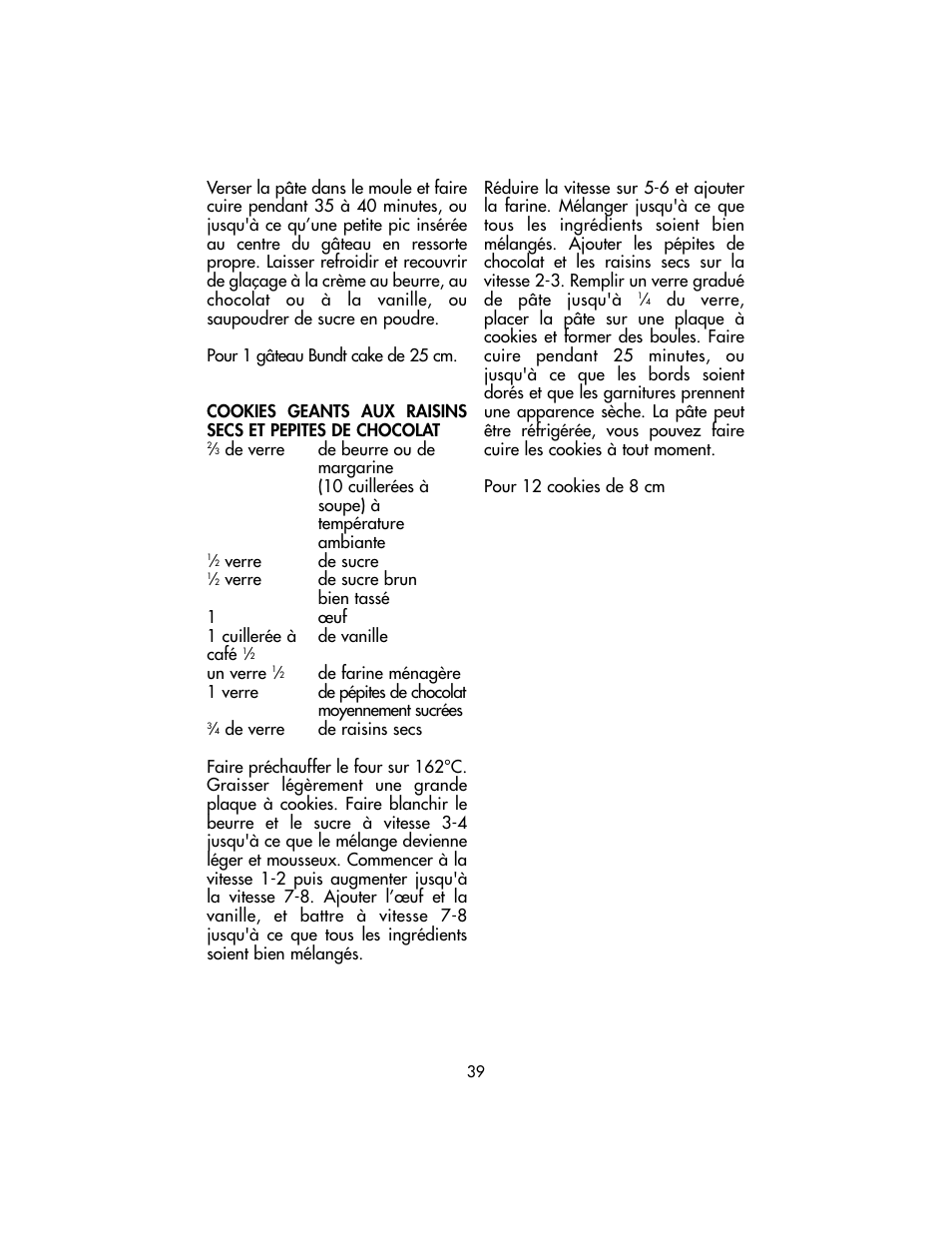 Toastmaster TSM10 User Manual | Page 39 / 66