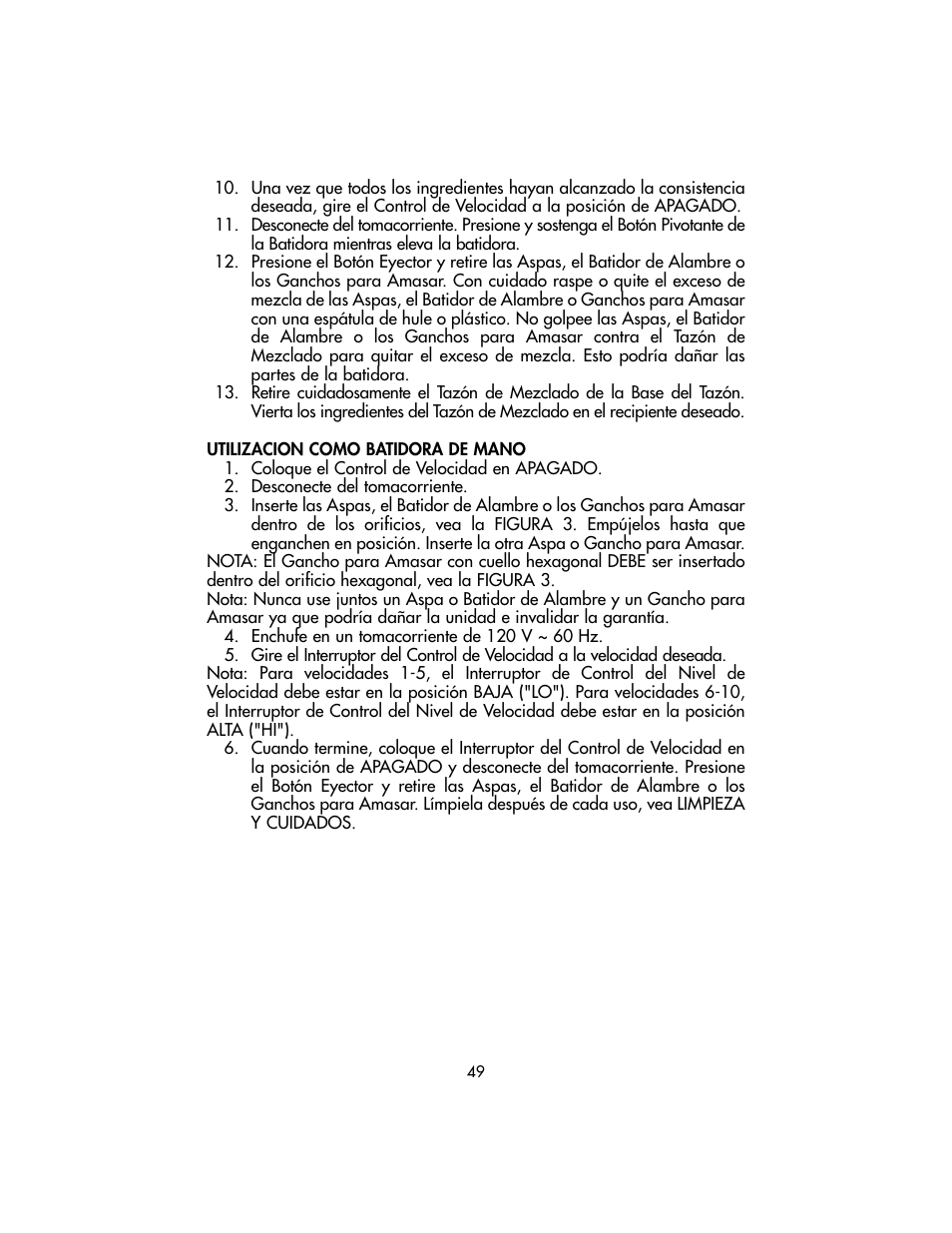 Toastmaster TSM10 User Manual | Page 49 / 66