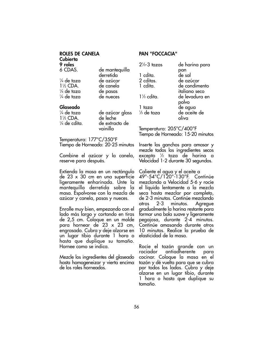 Toastmaster TSM10 User Manual | Page 56 / 66