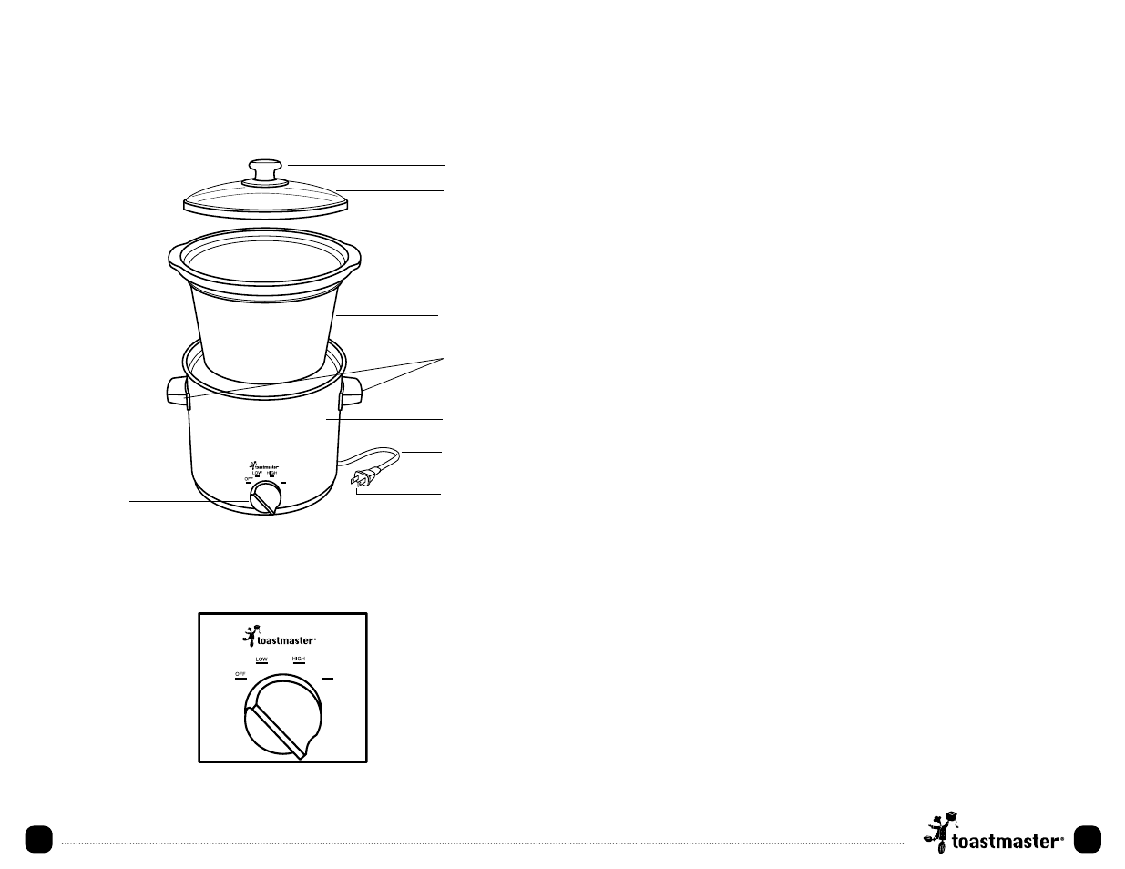 Before first use, Introduction to slow cooking, Keep warm setting | Getting to know your toastmaster slow cooker | Toastmaster TSC3W User Manual | Page 6 / 20