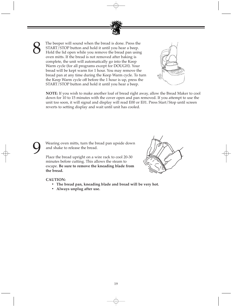 Breadman BREAD BAKER TR520 User Manual | Page 21 / 68