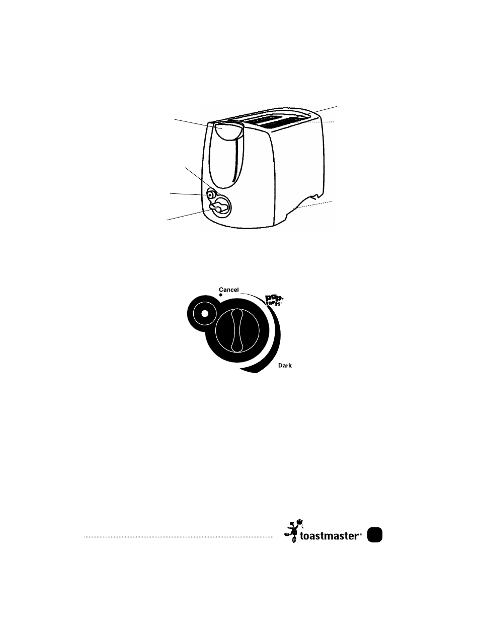 Toasting instructions | Toastmaster T2030W User Manual | Page 4 / 9