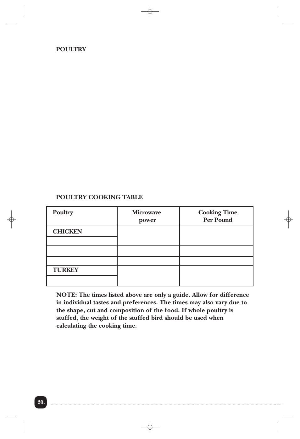 Toastmaster TMW3504WCAN User Manual | Page 21 / 32