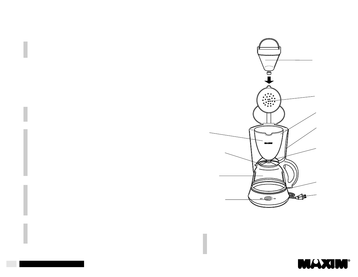 Your 12-cup coffee maker, Additional important safeguards, Using | Toastmaster MAXCM12W User Manual | Page 4 / 26