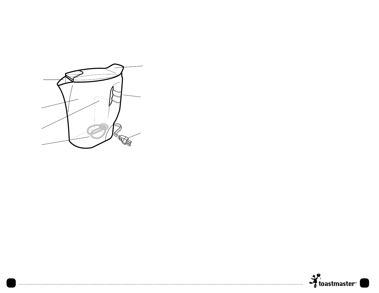 Getting to know your 1 litre electric kettle, Before using for the first time | Toastmaster TJK1CAN User Manual | Page 6 / 11