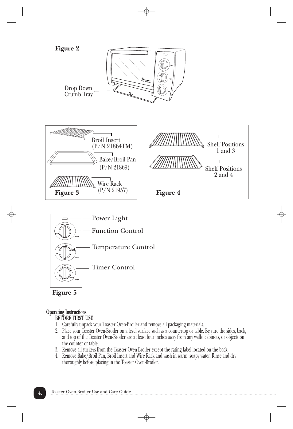 Toastmaster TOV400CAN User Manual | Page 5 / 12