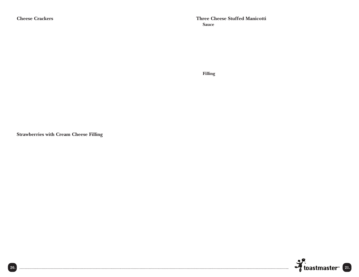 Toastmaster TMCKM2SIM User Manual | Page 22 / 30