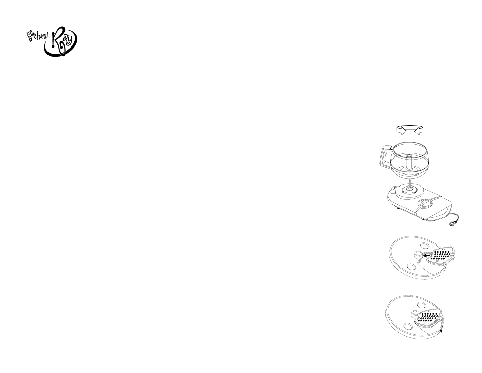 Recipes, Before first use, Assembly instructions | Toastmaster RRFP1 User Manual | Page 7 / 24