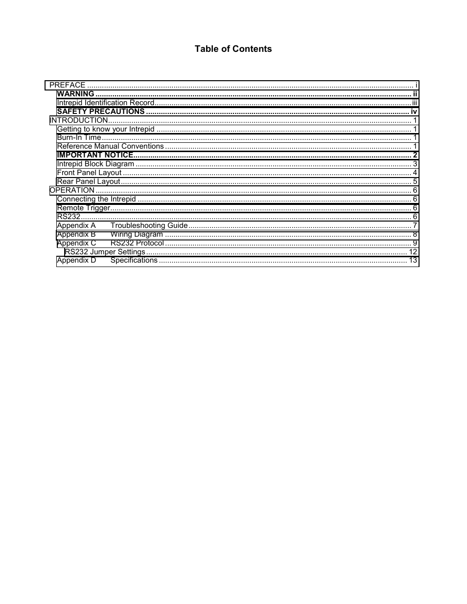 Theta Digital Intrepid User Manual | Page 6 / 20