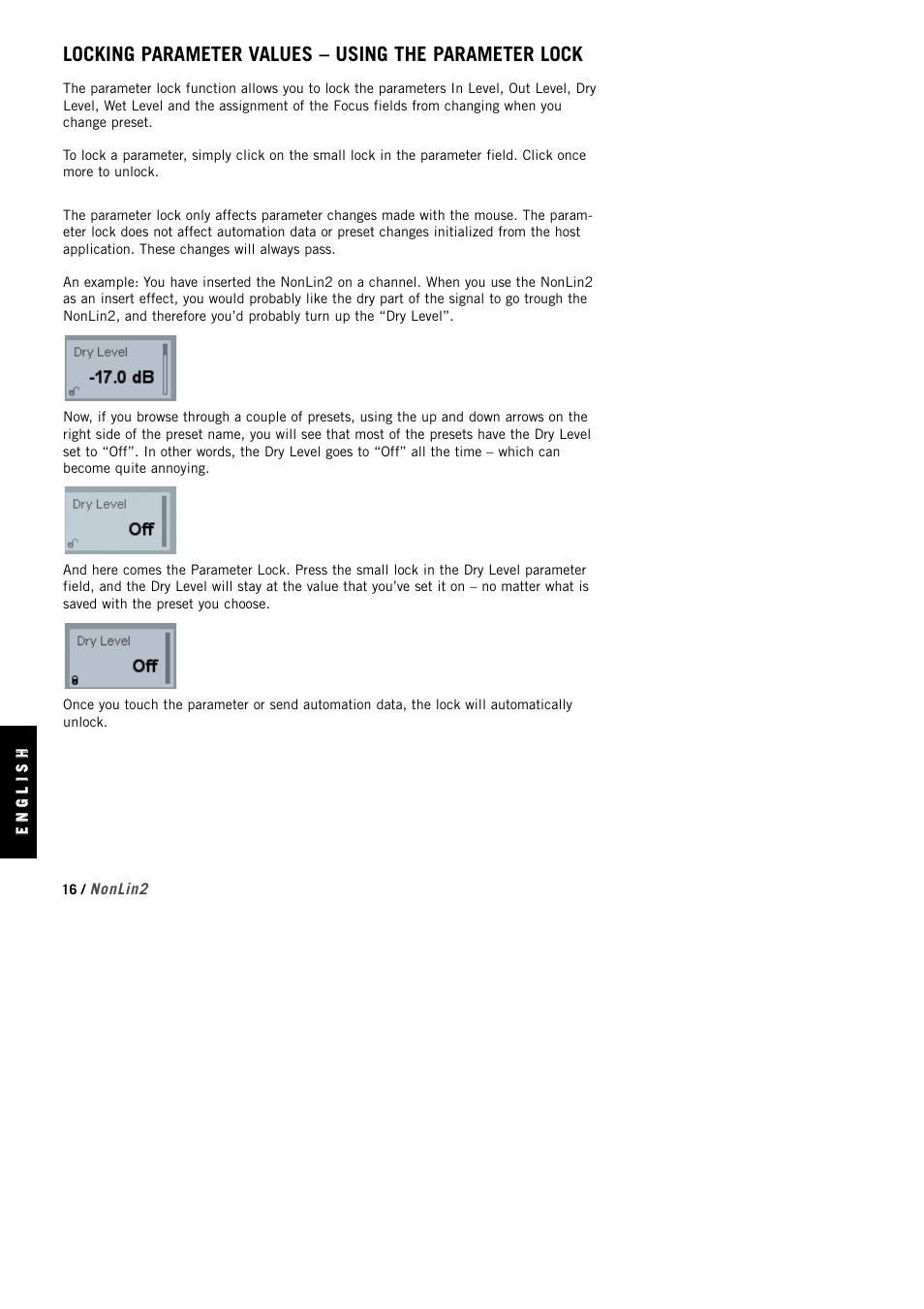 TC Electronic NonLin2 TDM User Manual | Page 16 / 16