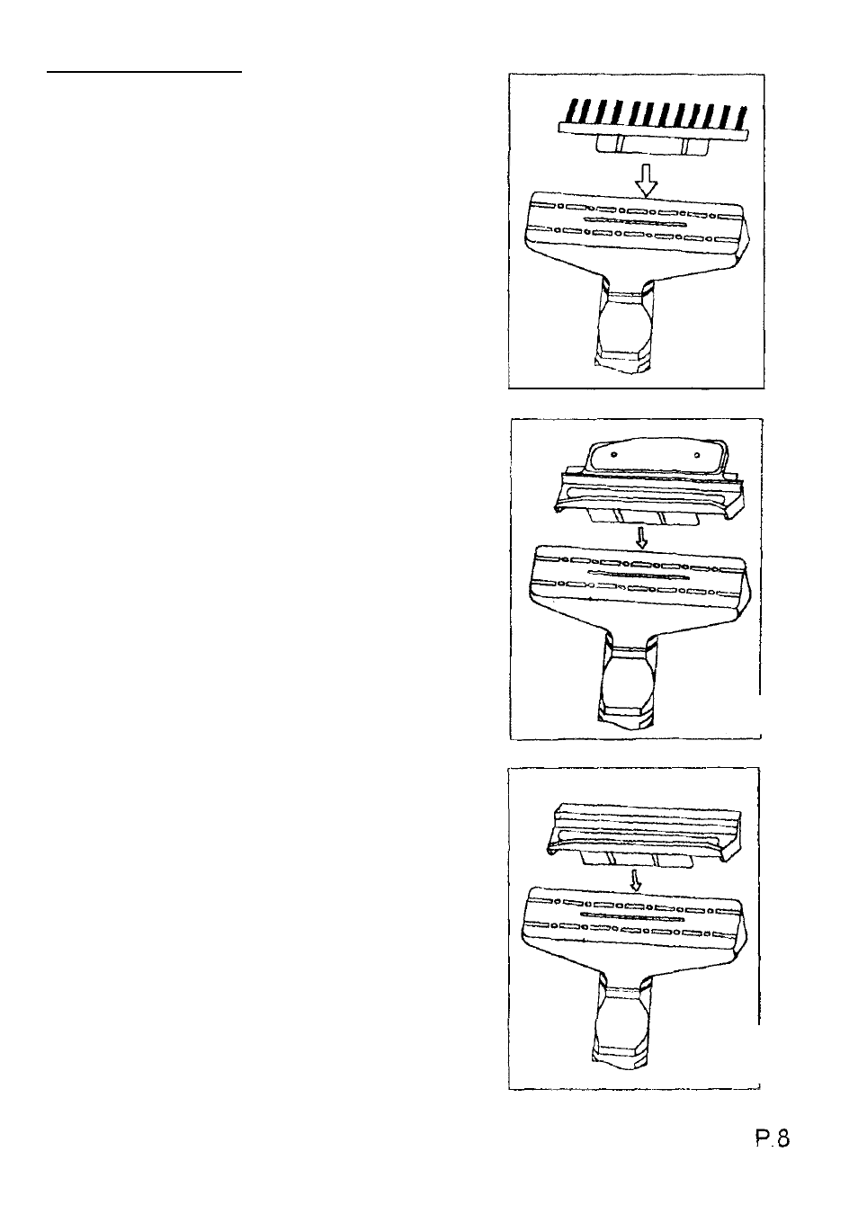 Accessories, Fabric brush, Squeegee | Top Innovations SF-450 User Manual | Page 9 / 12