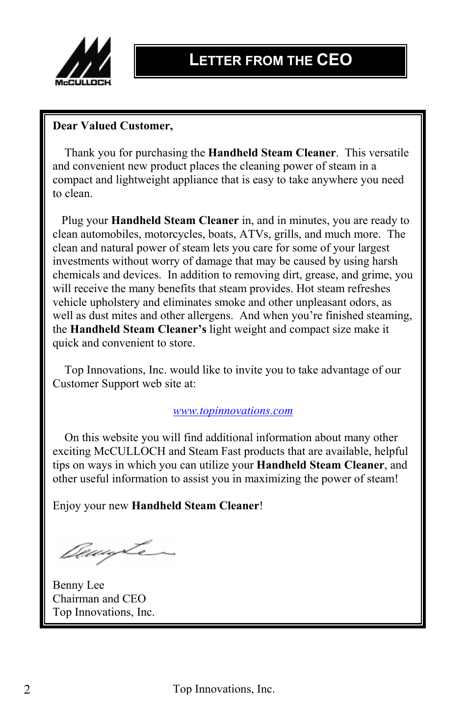 Top Innovations MC1227 User Manual | Page 2 / 16