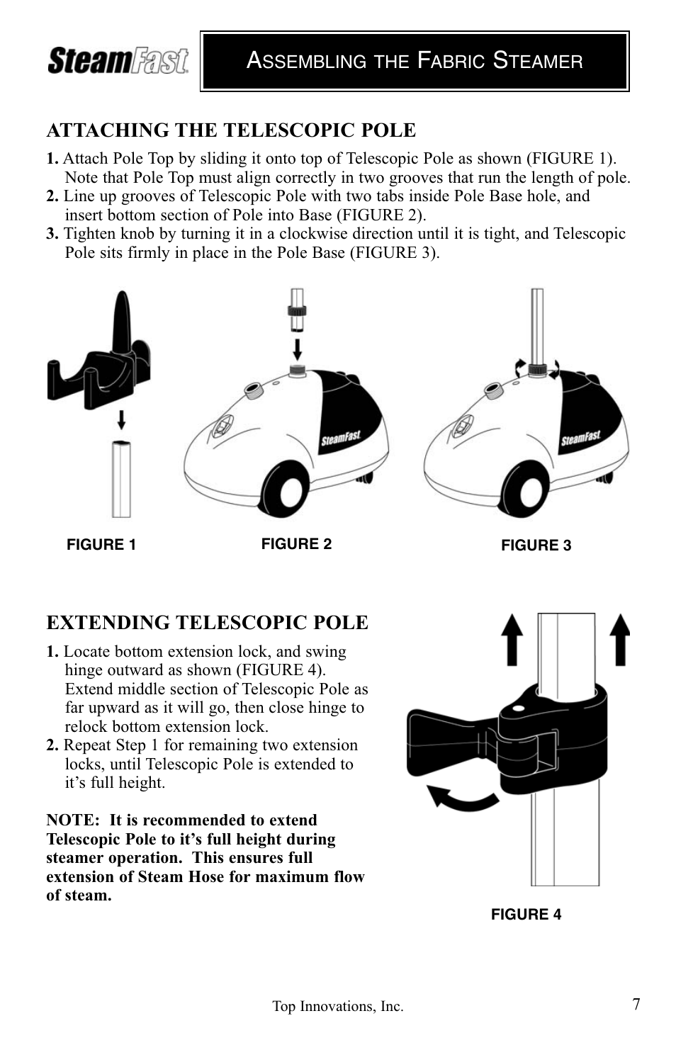 Top Innovations SF-475 User Manual | Page 7 / 16