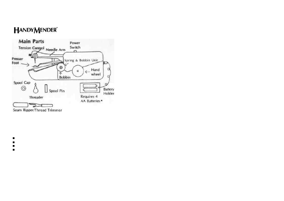 Top Innovations HANDYMENDER SP-400 User Manual | Page 2 / 9