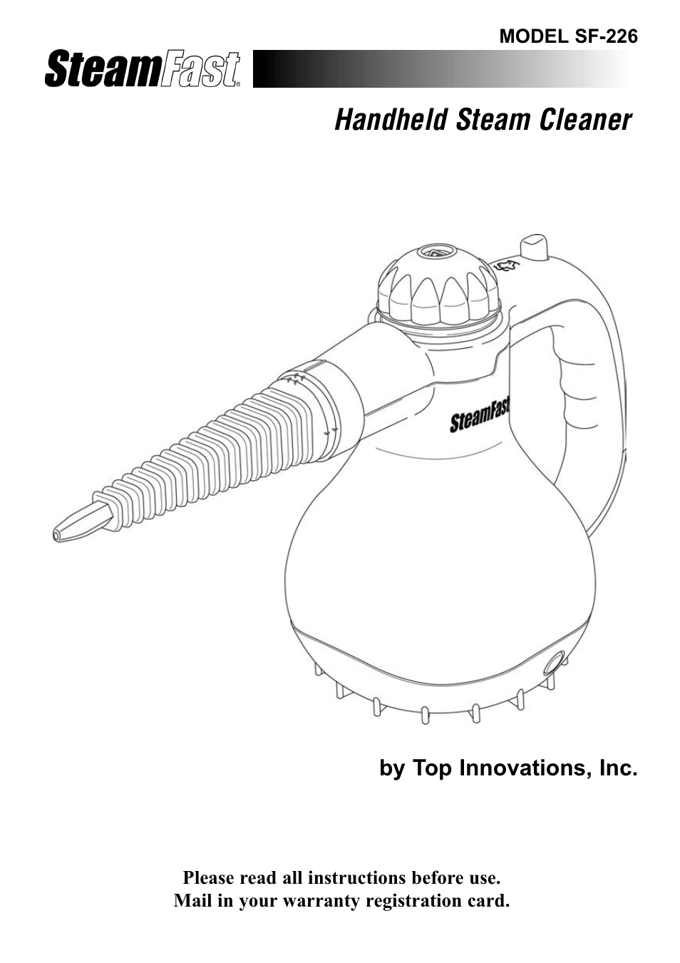 Top Innovations SF-226 User Manual | 16 pages