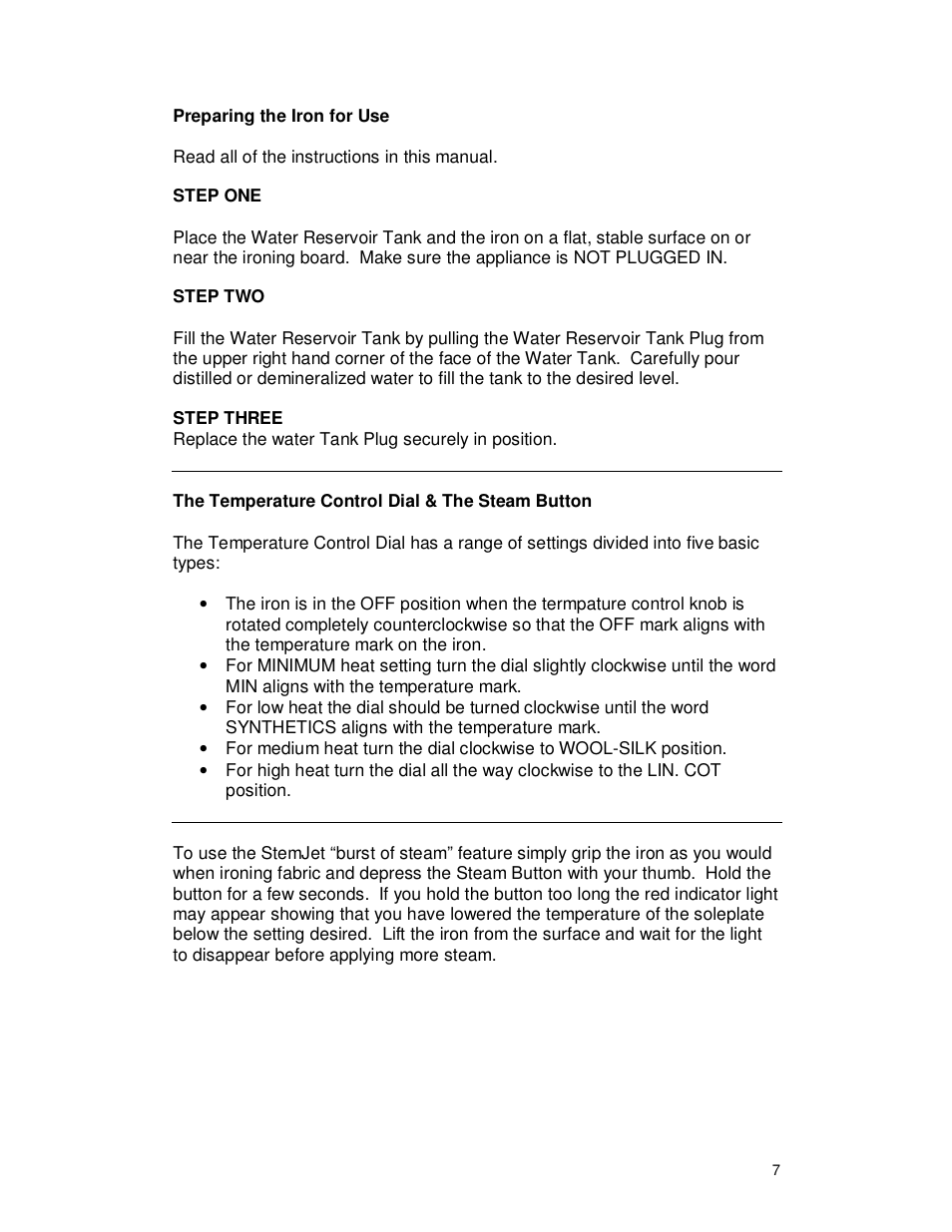 Top Innovations SF-777 User Manual | Page 7 / 16