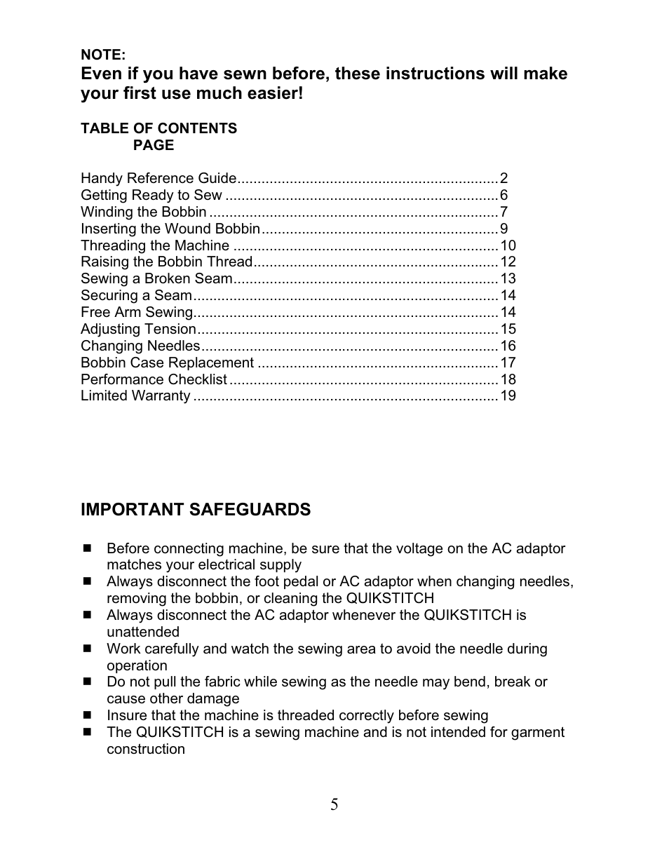 Top Innovations SP-402 User Manual | Page 5 / 21