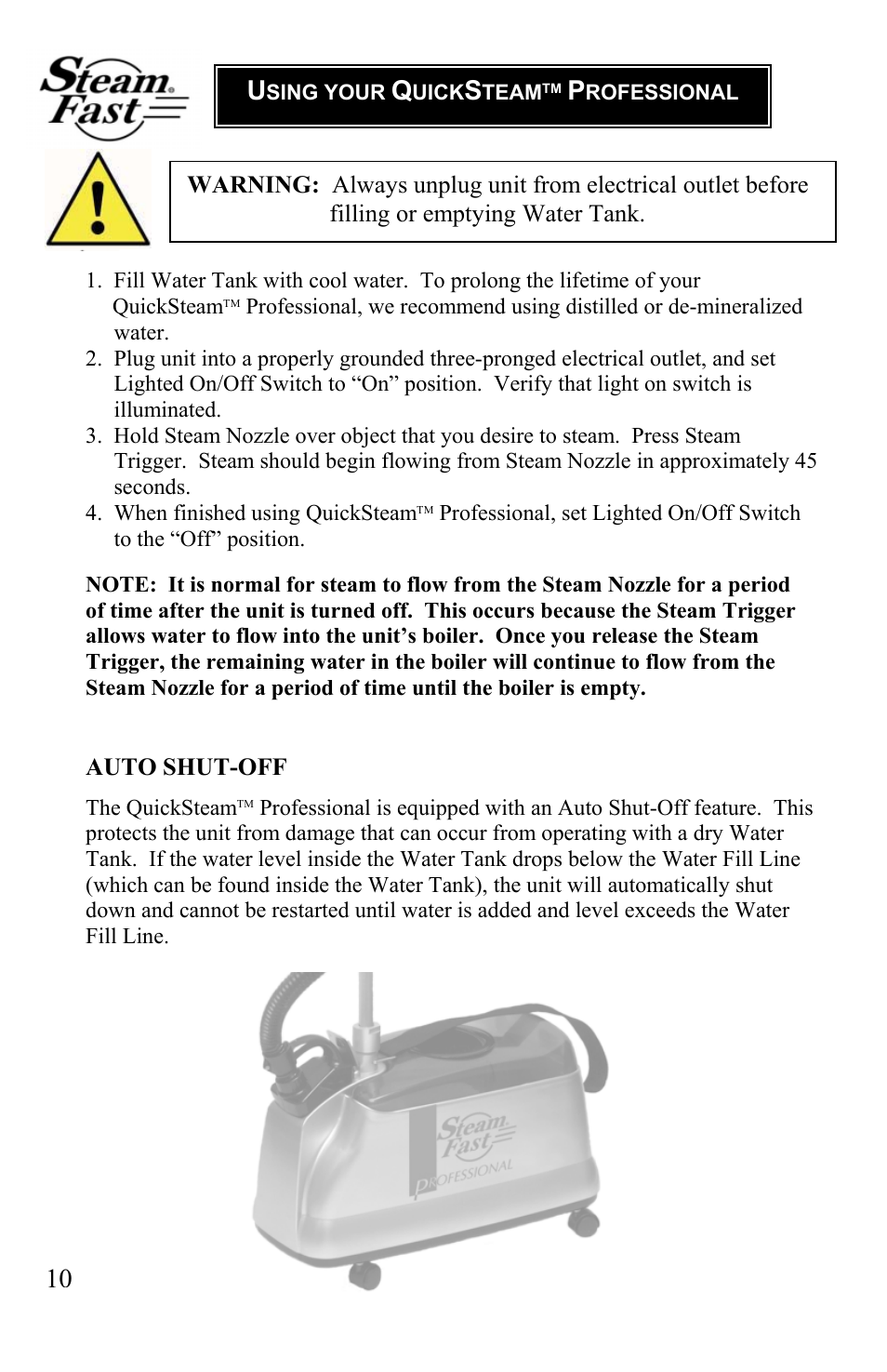 Top Innovations SF-465 User Manual | Page 10 / 16