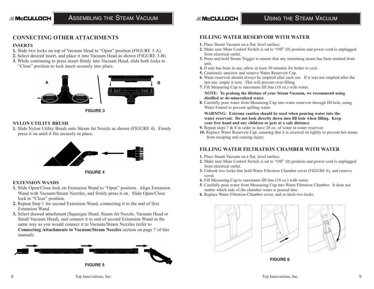 Top Innovations MODEL MC1860 User Manual | Page 8 / 8
