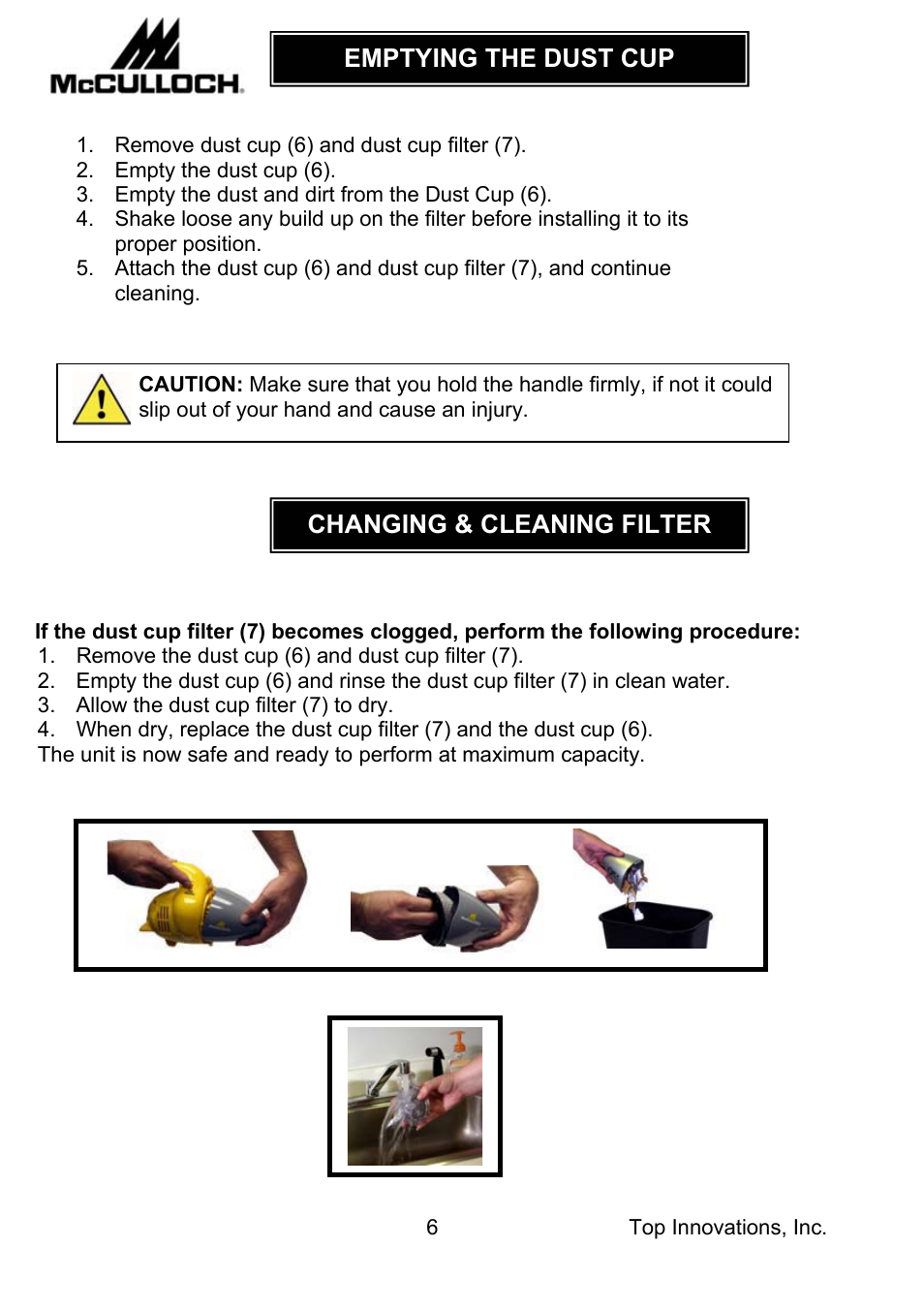 Top Innovations MC1910 User Manual | Page 7 / 11