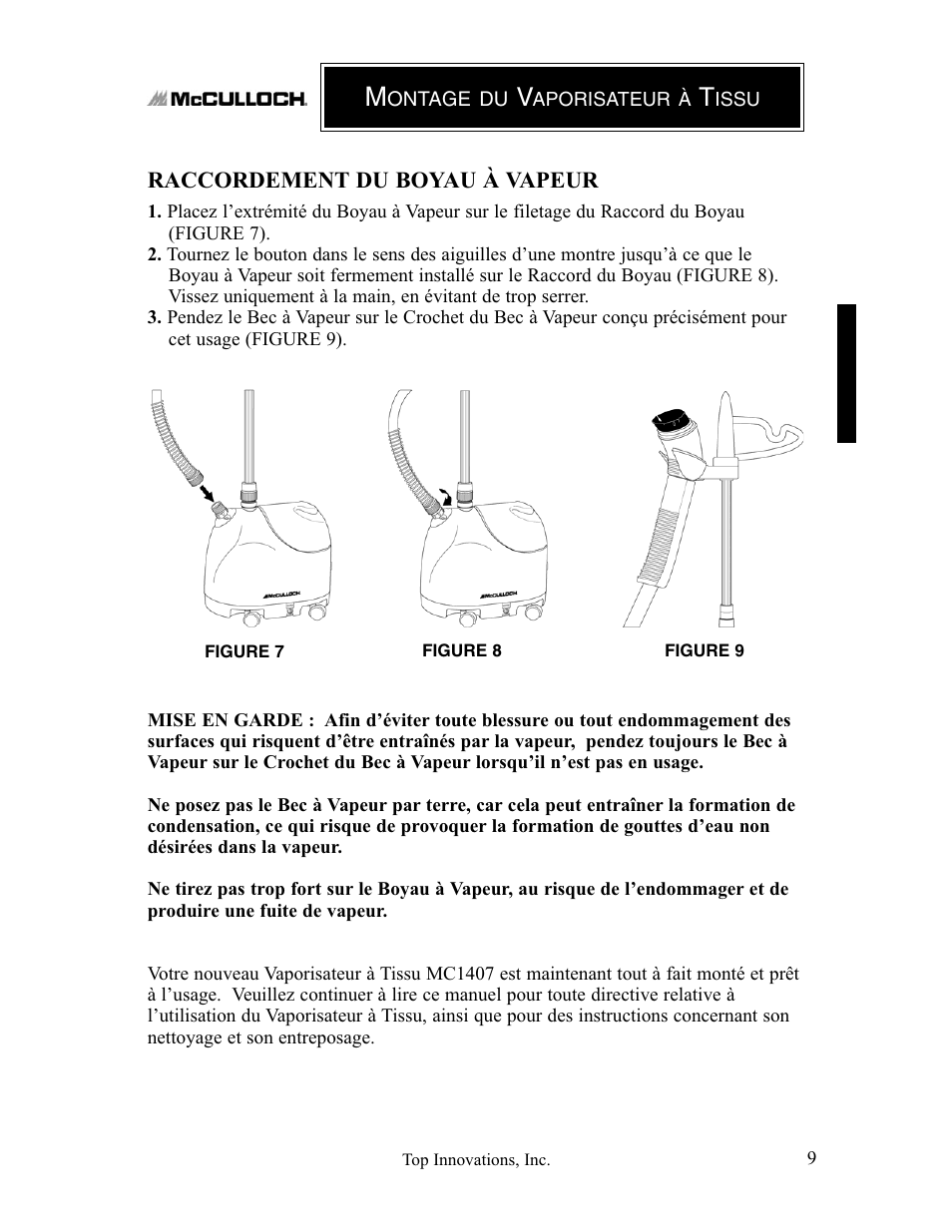 Top Innovations MC1407 User Manual | Page 25 / 48