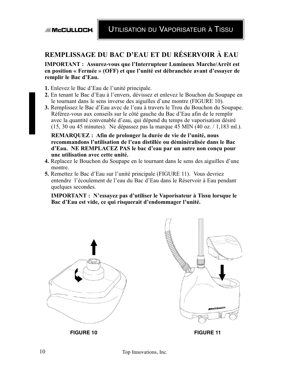 Top Innovations MC1407 User Manual | Page 26 / 48