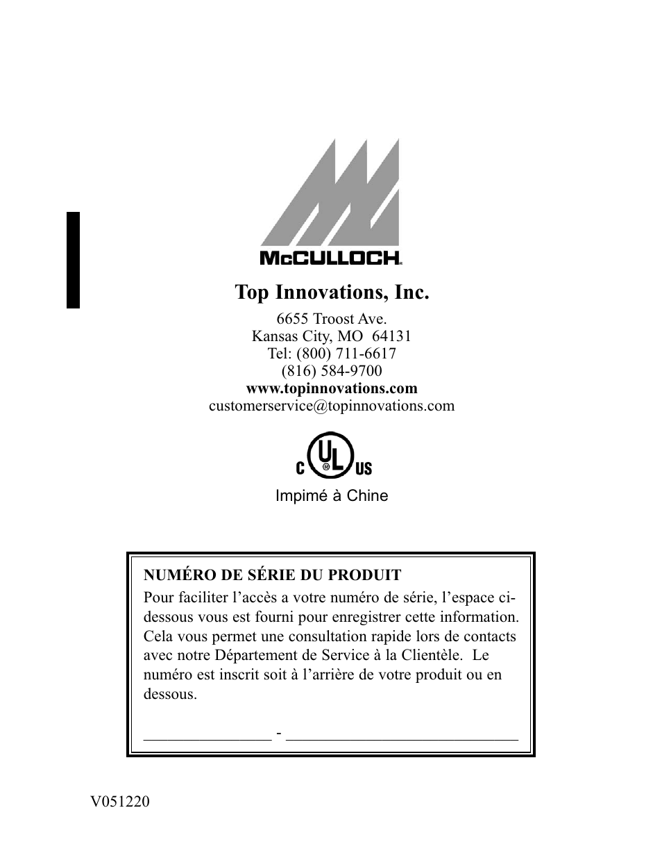 Top innovations, inc | Top Innovations MC1407 User Manual | Page 32 / 48