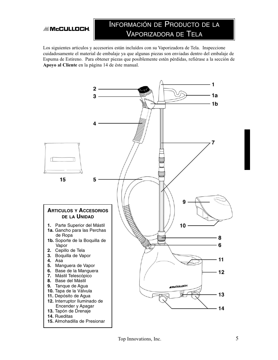 Top Innovations MC1407 User Manual | Page 37 / 48