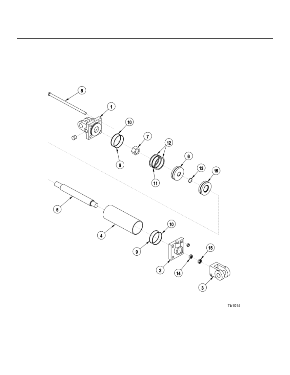 Hydraulic lift cylinder | Tiger Products Co., Ltd M105X/S User Manual | Page 140 / 176