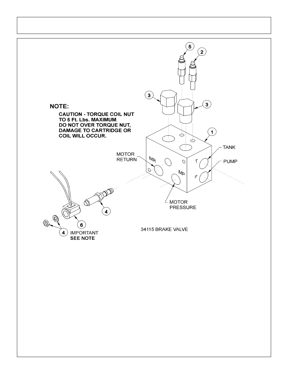 Solenoid brake valve assembly | Tiger Products Co., Ltd M105X/S User Manual | Page 163 / 176