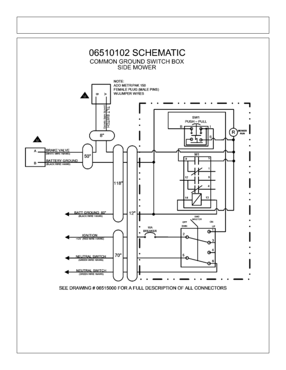 Switchbox schematic | Tiger Products Co., Ltd M105X/S User Manual | Page 169 / 176