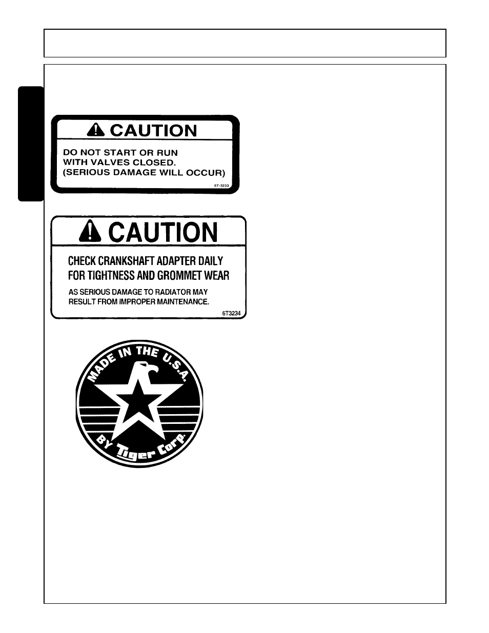 Safety | Tiger Products Co., Ltd M105X/S User Manual | Page 22 / 176