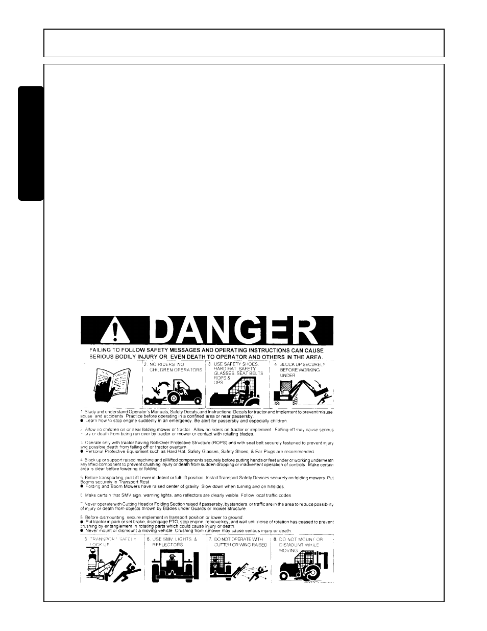 Safety | Tiger Products Co., Ltd M105X/S User Manual | Page 24 / 176