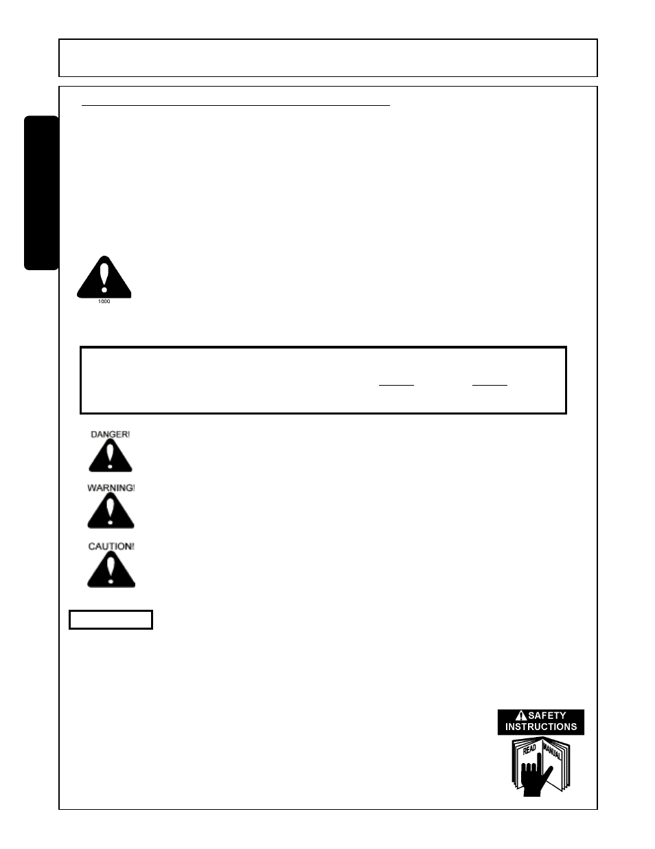 Safety | Tiger Products Co., Ltd M105X/S User Manual | Page 6 / 176