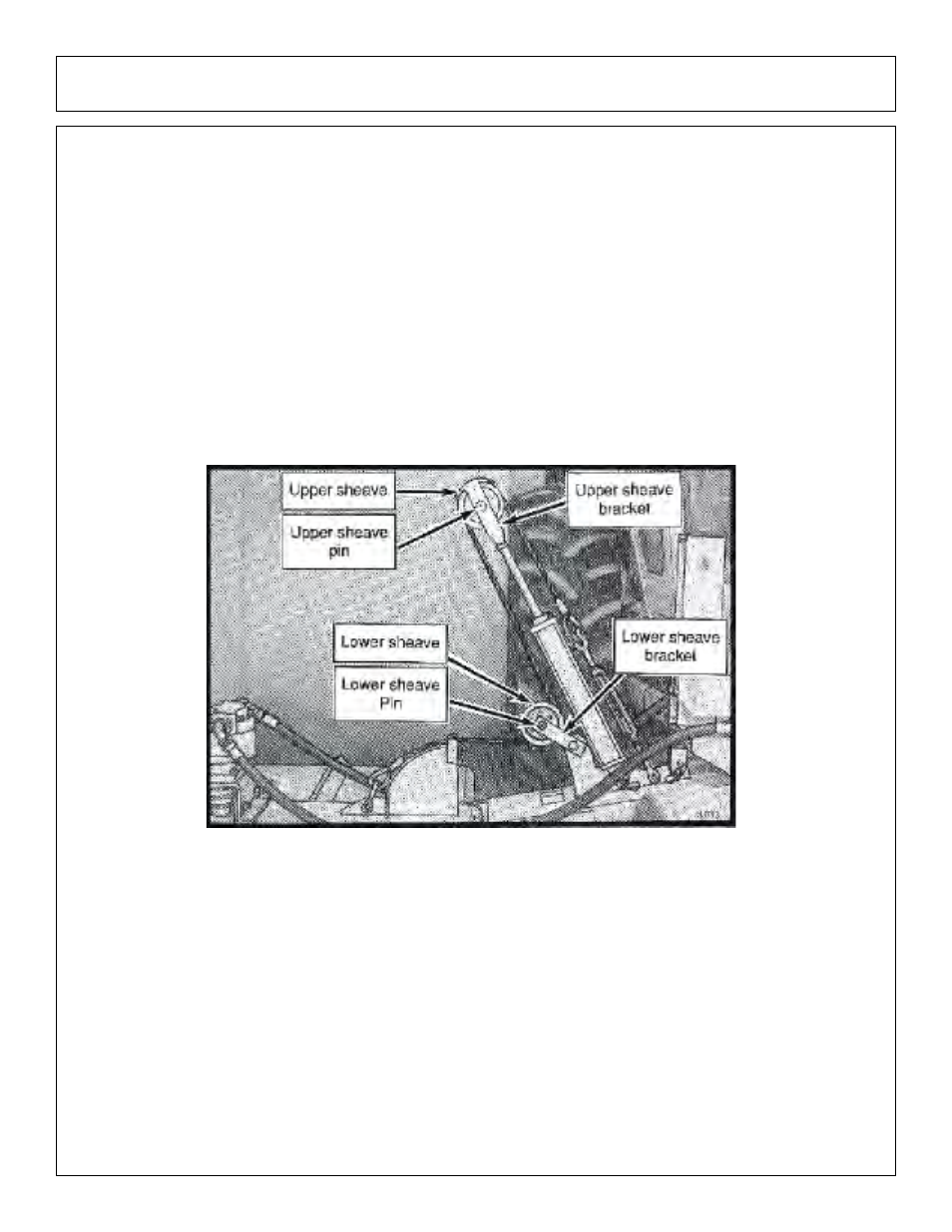 Greasing the upper and lower sheaves, Greasing inner and outer draft beam pivot points | Tiger Products Co., Ltd M105X/S User Manual | Page 68 / 176