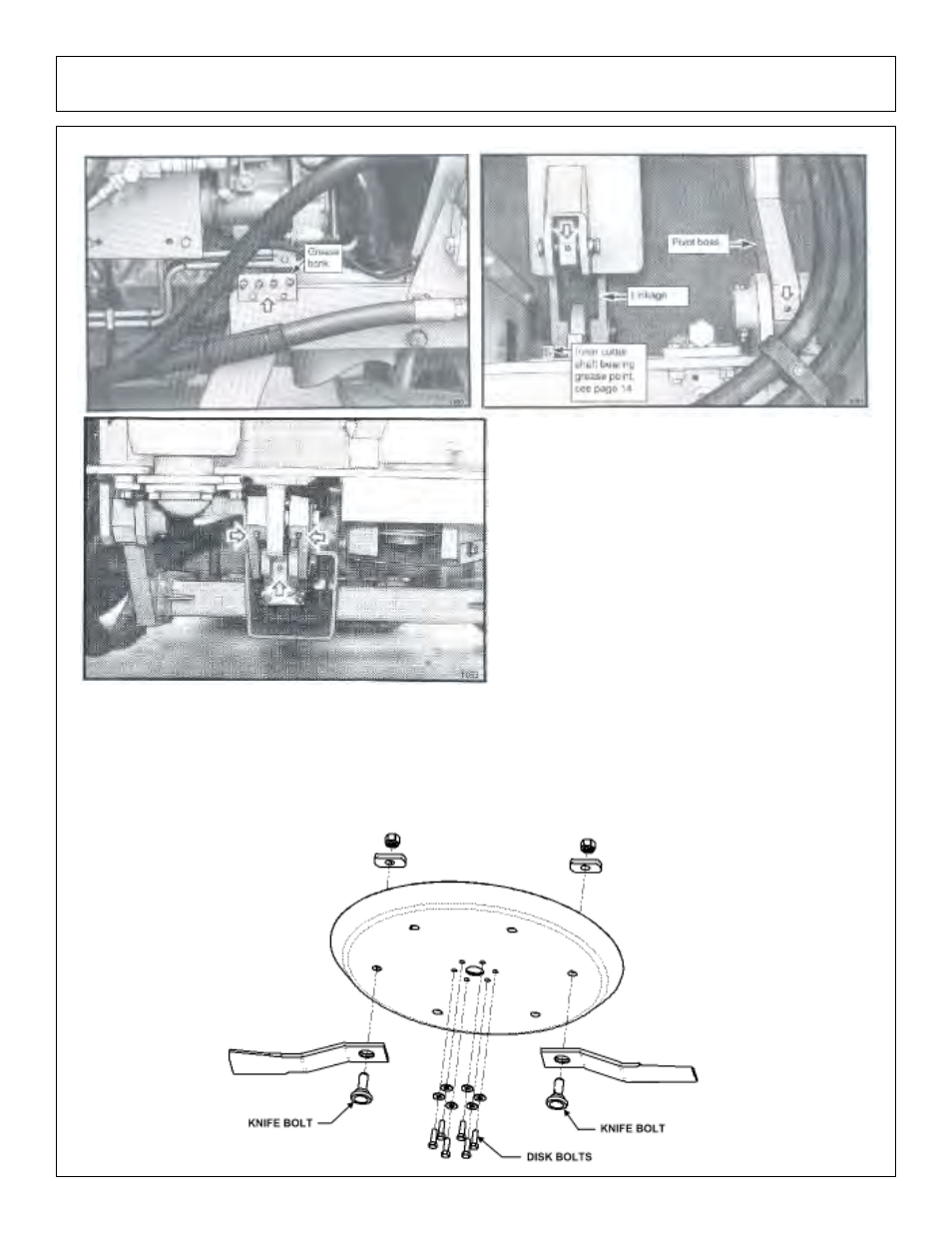 Maintenance, Tightening knife bolts and disk bolts | Tiger Products Co., Ltd M105X/S User Manual | Page 69 / 176