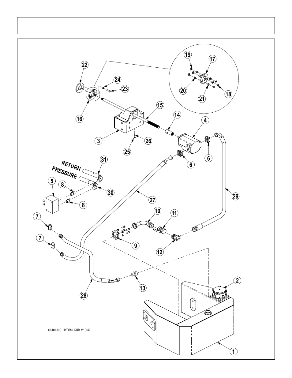 Tractor mount kit - hydraulics m105x | Tiger Products Co., Ltd M105X/S User Manual | Page 86 / 176