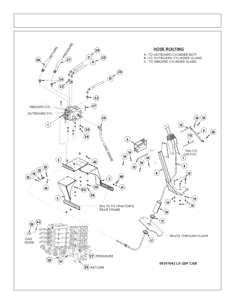 Combo lift valve - side rotary, cab/woc | Tiger Products Co., Ltd TS 100A User Manual | Page 100 / 178