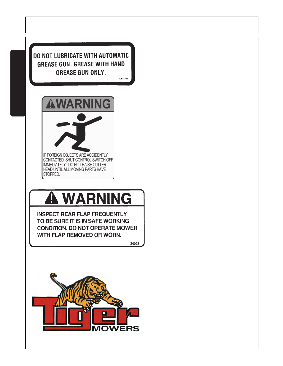 Safety | Tiger Products Co., Ltd TS 100A User Manual | Page 20 / 178