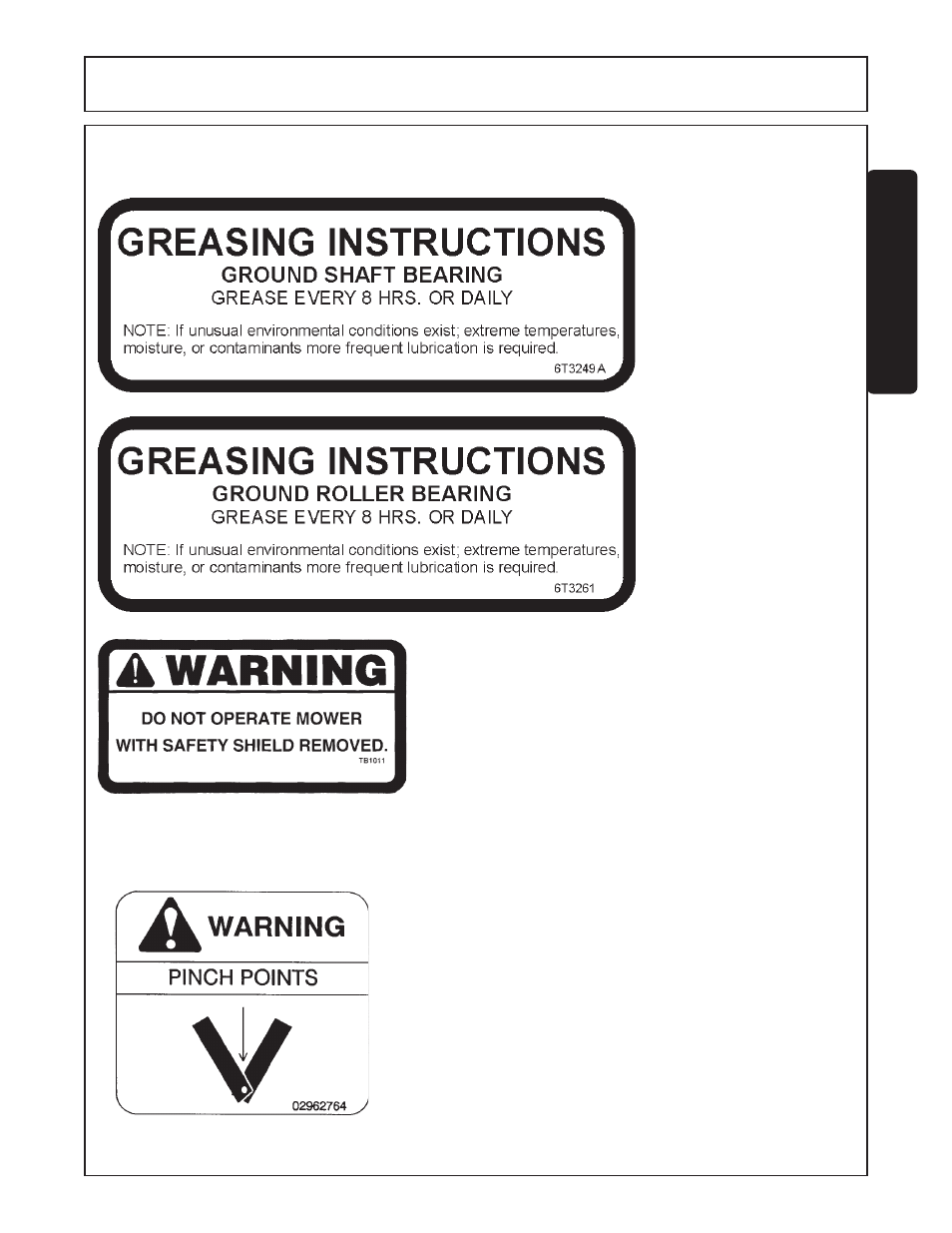 Safety | Tiger Products Co., Ltd TS 100A User Manual | Page 25 / 178