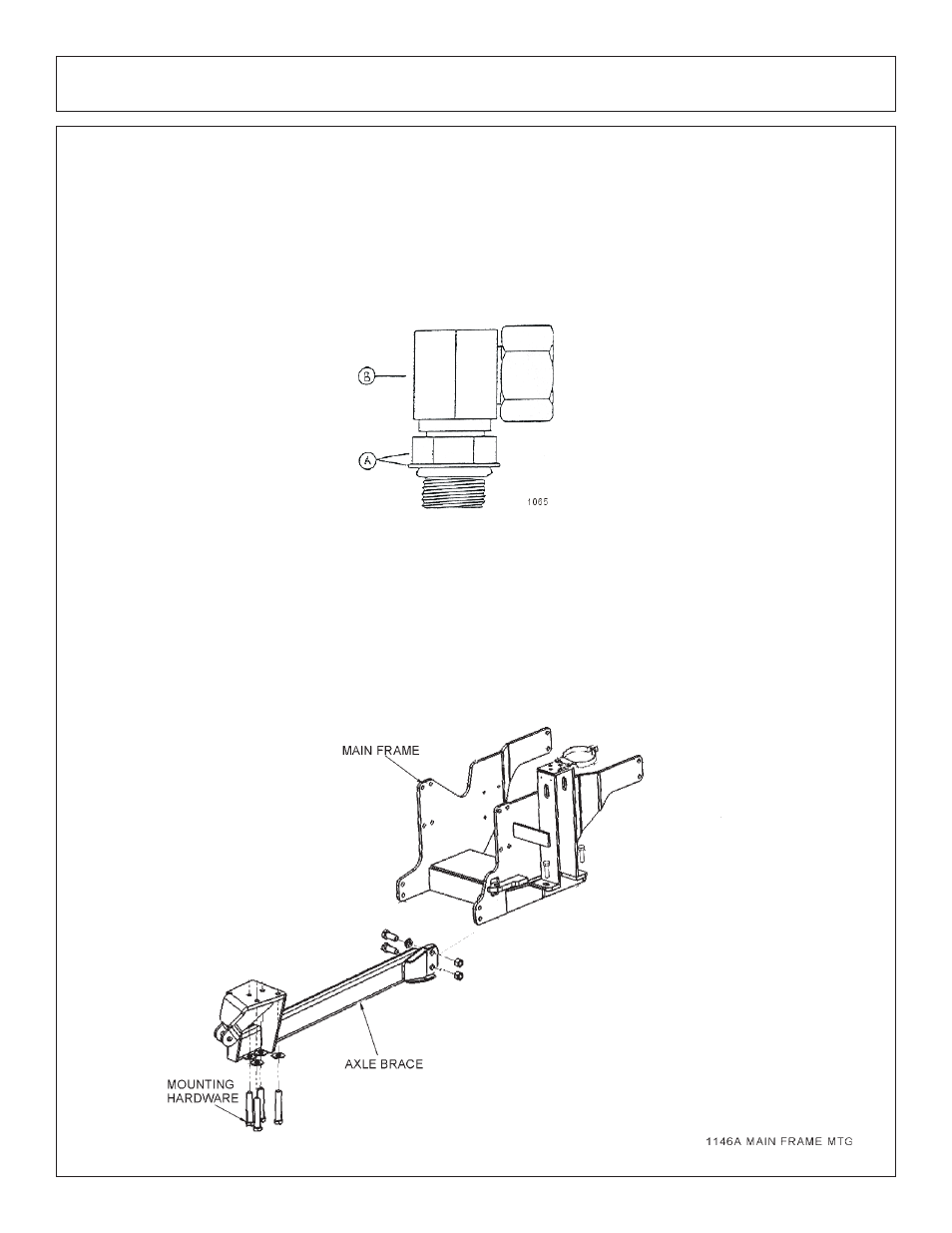 Assembly installing o-ring fittings, Sub-frame axle brace mtg | Tiger Products Co., Ltd TS 100A User Manual | Page 43 / 178