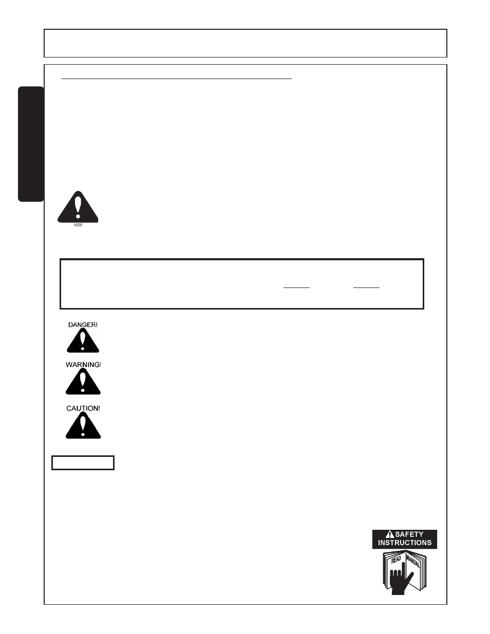 Safety | Tiger Products Co., Ltd TS 100A User Manual | Page 8 / 178