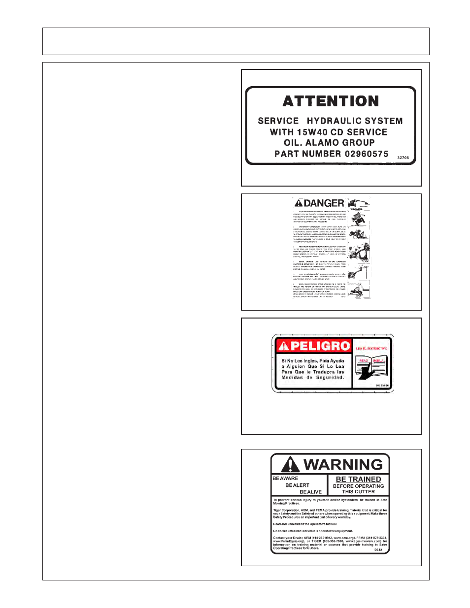 Safety | Tiger Products Co., Ltd RBF-12C User Manual | Page 25 / 91