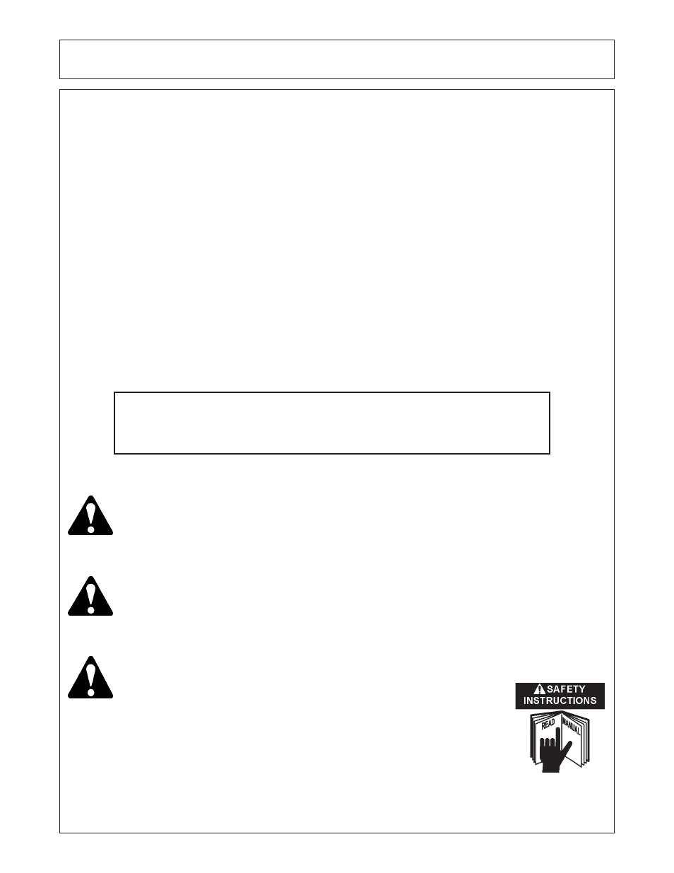 Safety, Read, Understand | Follow | Tiger Products Co., Ltd RBF-12C User Manual | Page 6 / 91