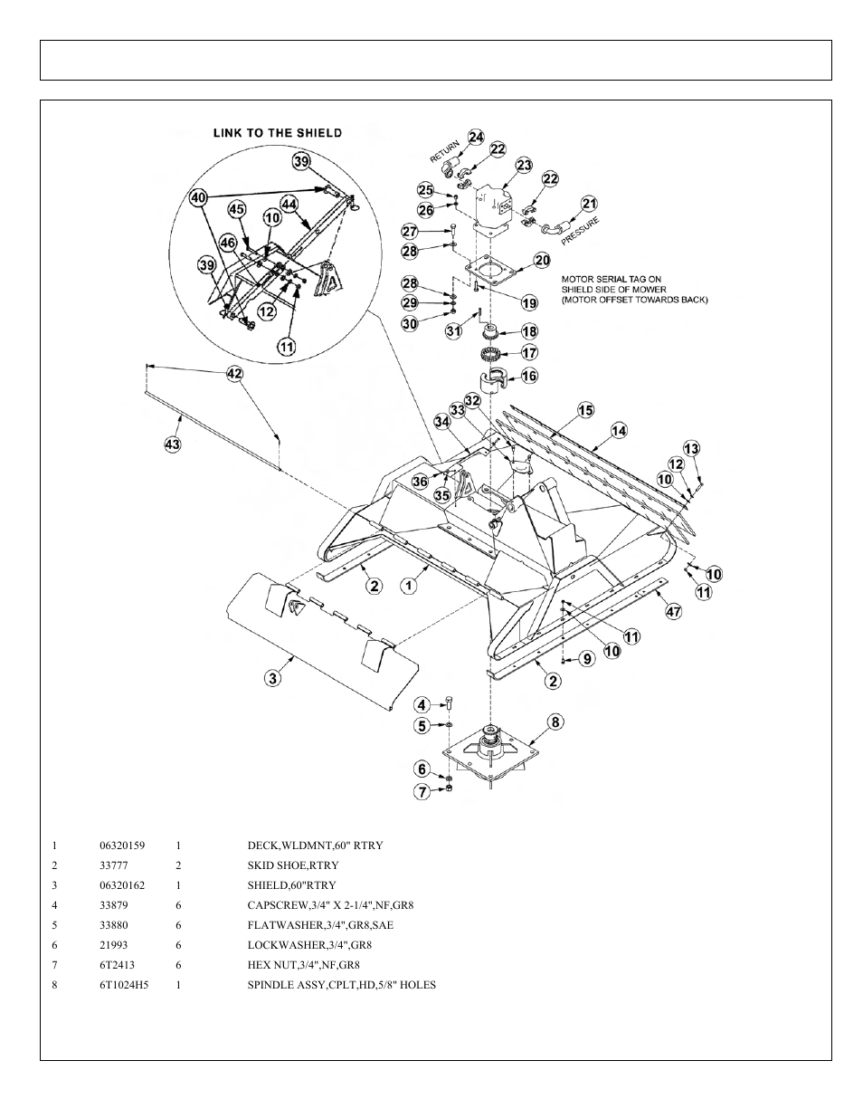 60in rotary mower assembly | Tiger Products Co., Ltd JOHN DEERE 5093E User Manual | Page 172 / 248