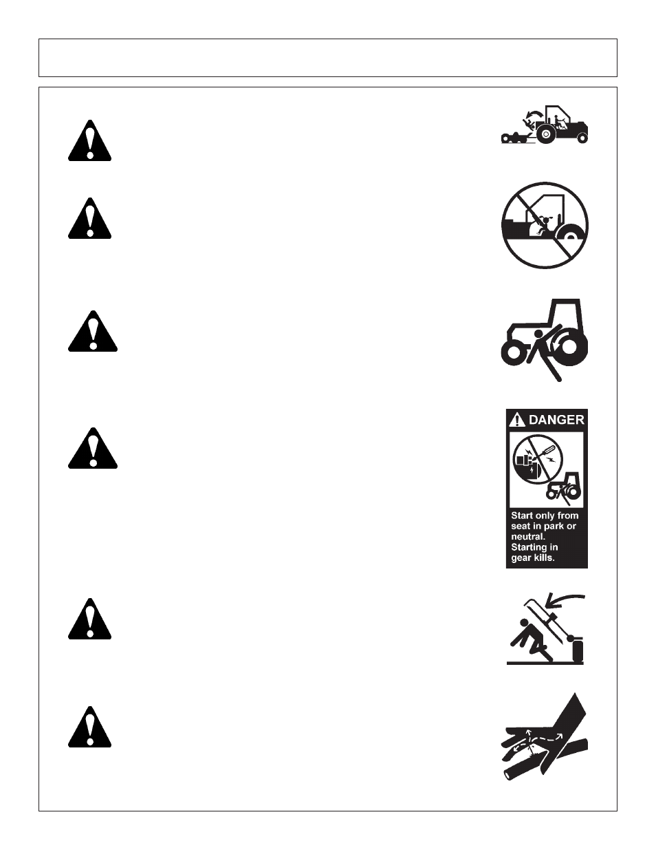 Safety | Tiger Products Co., Ltd JOHN DEERE 5101E User Manual | Page 10 / 210